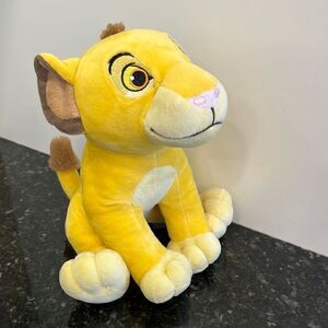 Disney Baby-Simba Stuffed Animal Plush. Lion King. Size 10”
